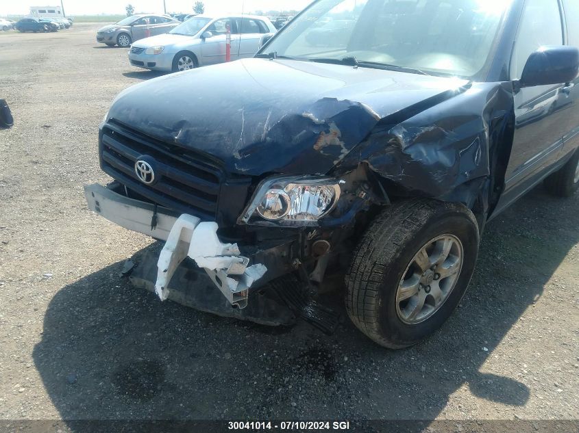 2005 Toyota Highlander Limited VIN: JTEEP21A050070041 Lot: 30041014