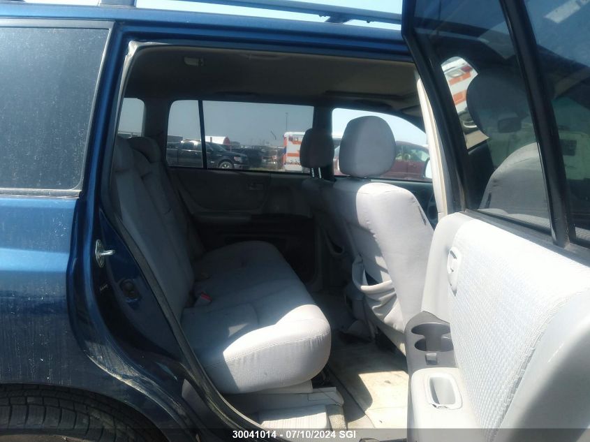 2005 Toyota Highlander Limited VIN: JTEEP21A050070041 Lot: 30041014