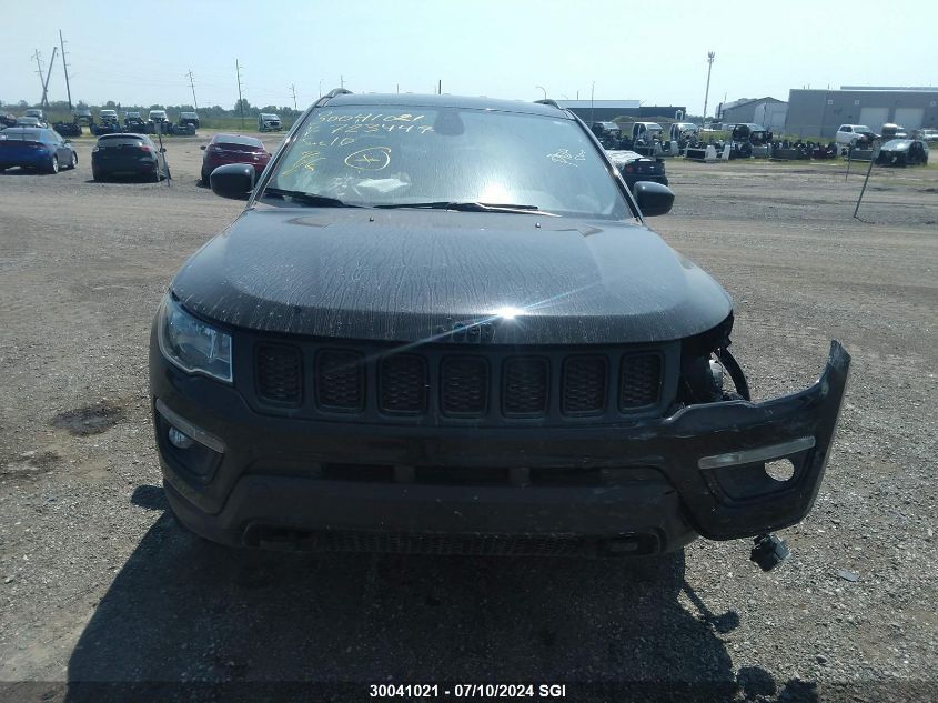 2019 Jeep Compass Sport VIN: 3C4NJDAB6KT723447 Lot: 30041021