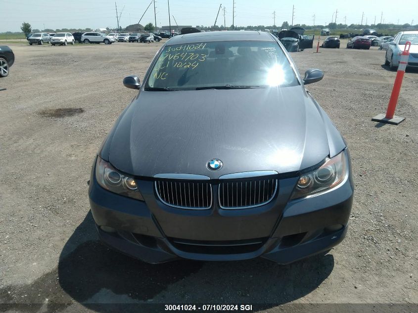 2006 BMW 330 Xi VIN: WBAVD33566KV64703 Lot: 30041024