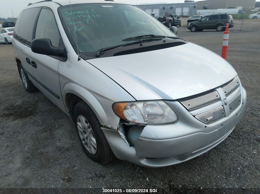 2005 Dodge Caravan Se VIN: 1D4GP25R65B299490 Lot: 30041025