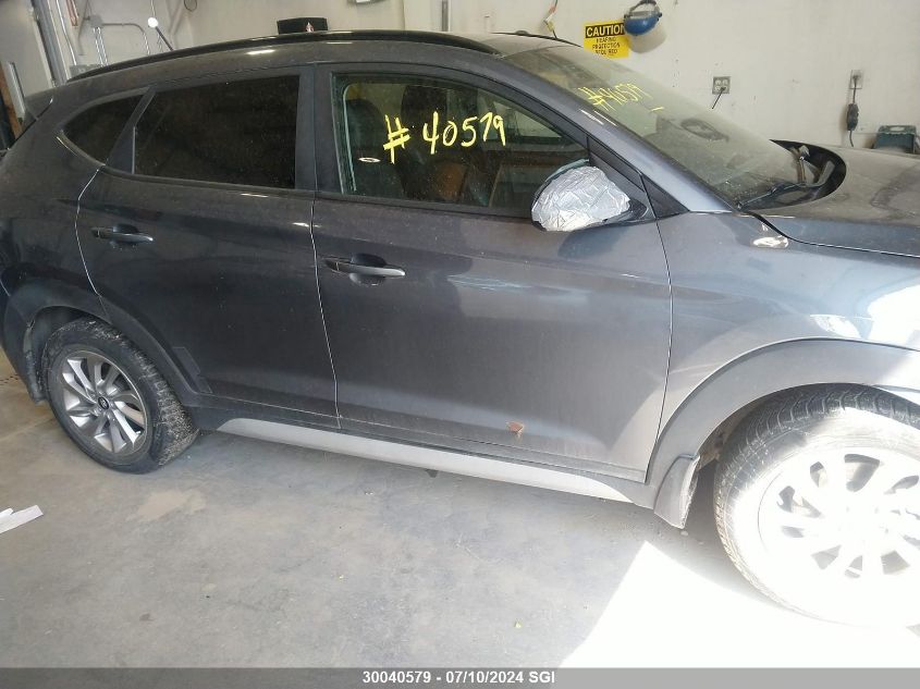 2017 Hyundai Tucson Limited/Sport And Eco/Se VIN: KM8J33A44HU411853 Lot: 30040579