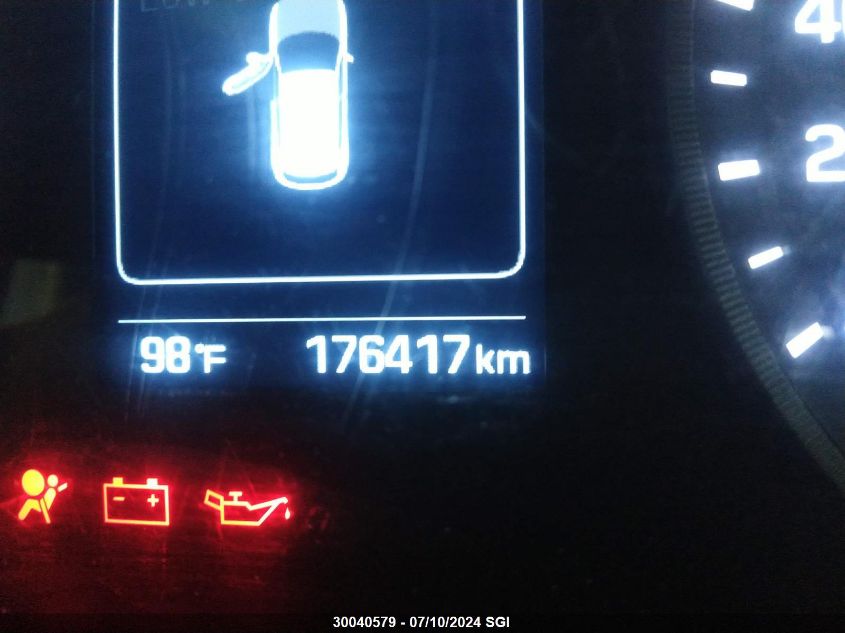 2017 Hyundai Tucson Limited/Sport And Eco/Se VIN: KM8J33A44HU411853 Lot: 30040579