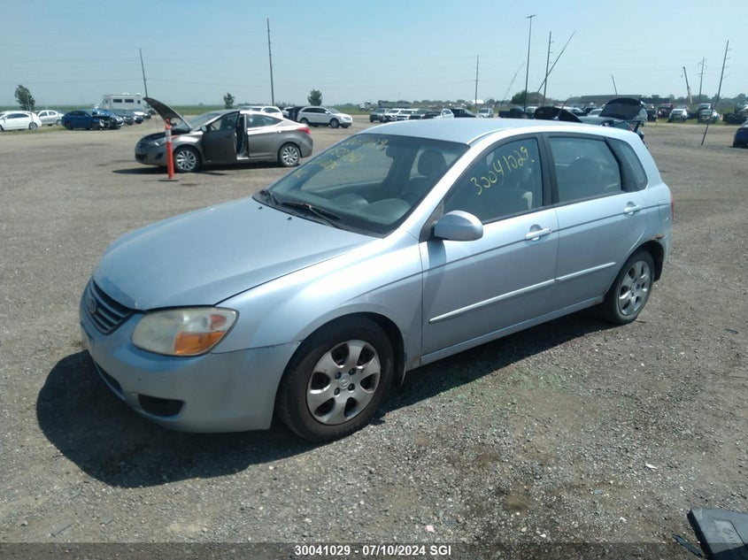 2008 Kia Spectra5 5 Sx VIN: KNAFE161885573760 Lot: 30041029