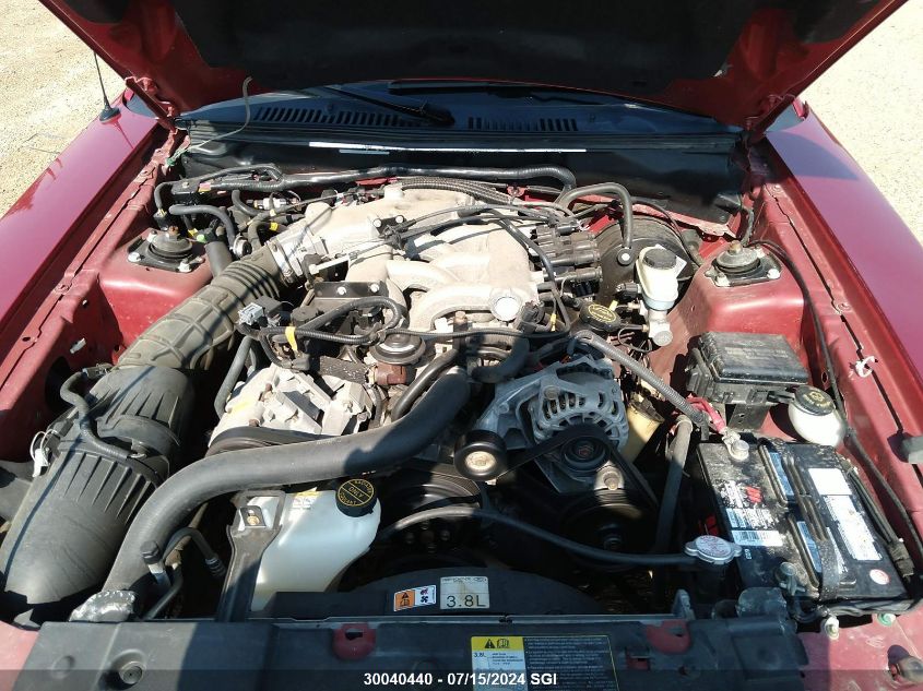 2002 Ford Mustang VIN: 1FAFP44432F148644 Lot: 30040440