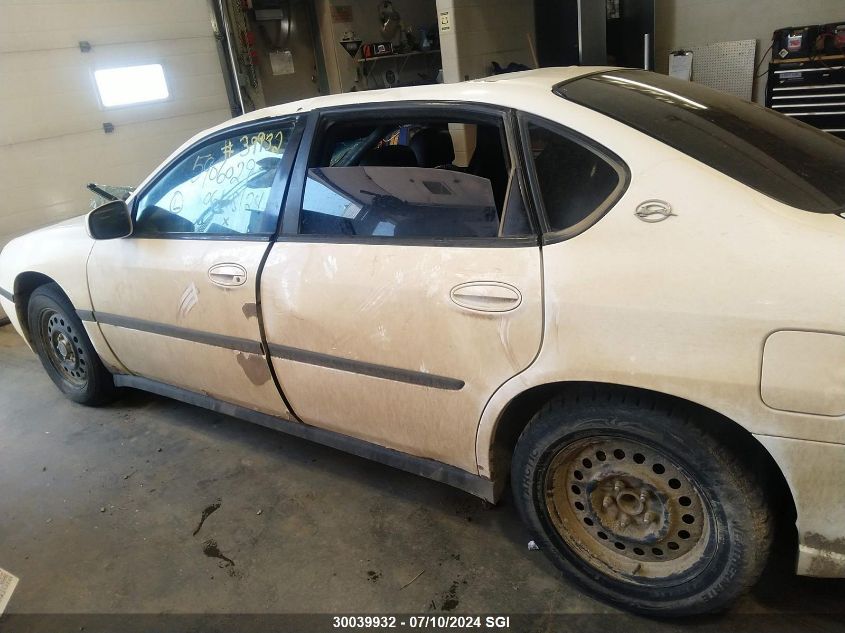 2005 Chevrolet Impala VIN: 2G1WF55K959338437 Lot: 30039932