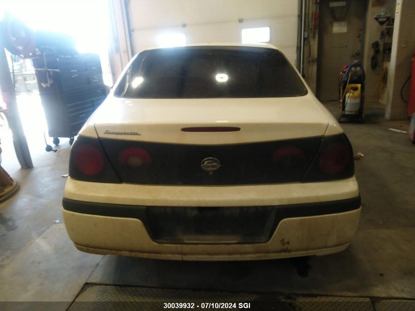 2005 Chevrolet Impala VIN: 2G1WF55K959338437 Lot: 30039932