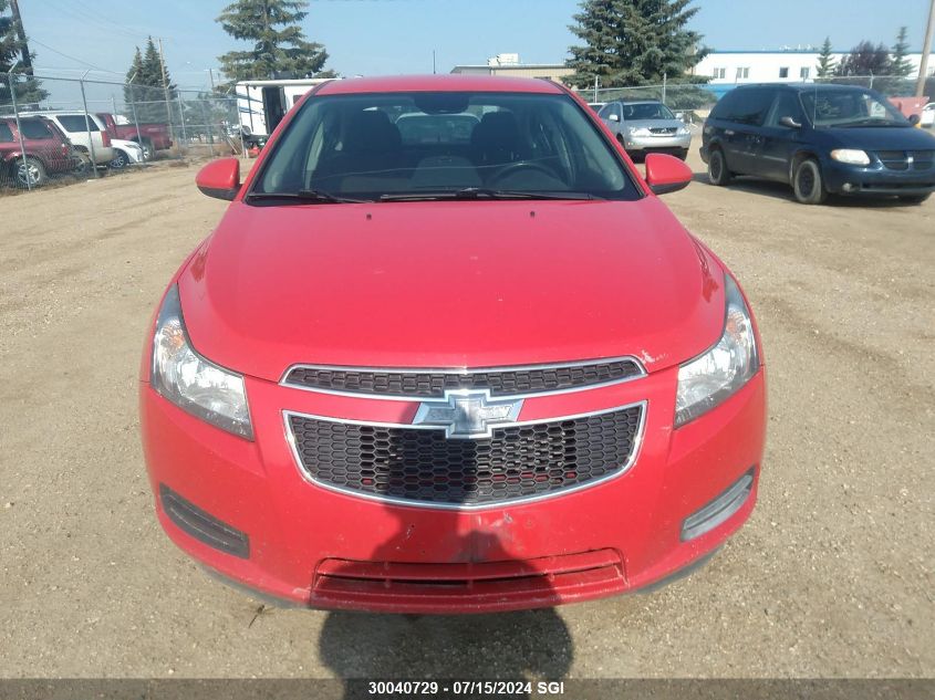 2014 Chevrolet Cruze Lt VIN: 1G1PC5SBXE7396107 Lot: 30040729