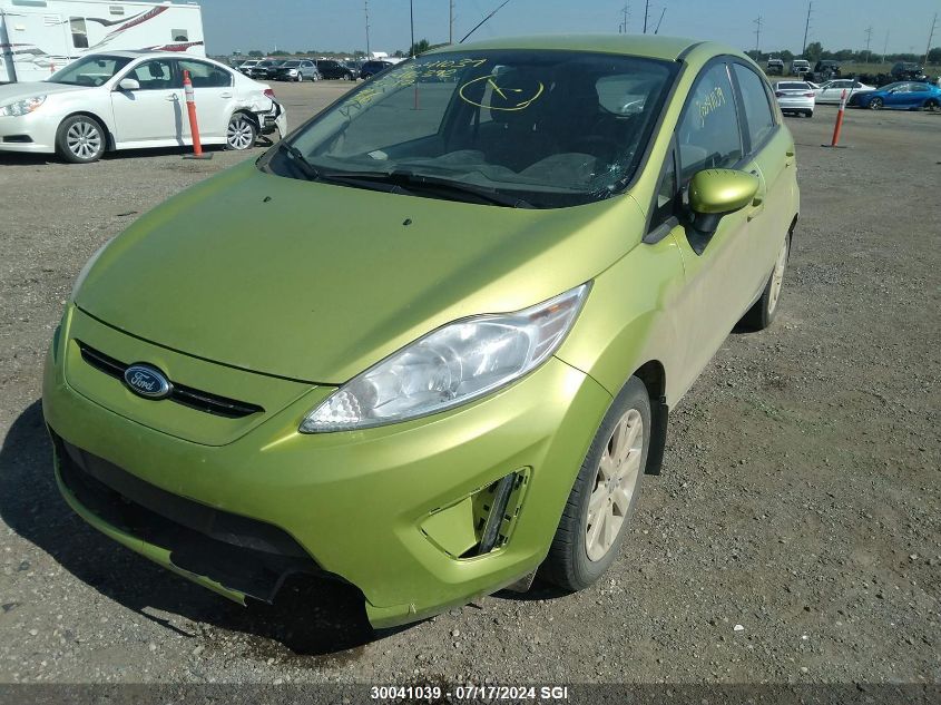 2013 Ford Fiesta Se VIN: 3FADP4EJ6DM166392 Lot: 30041039