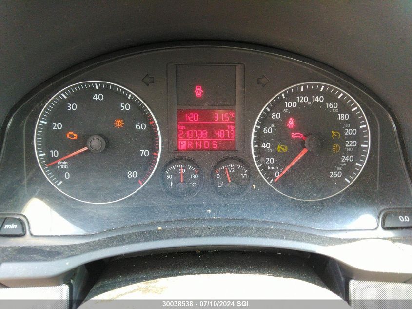 2007 Volkswagen Jetta 2.5 Option Package 2 VIN: 3VWDF81K07M096358 Lot: 30038538