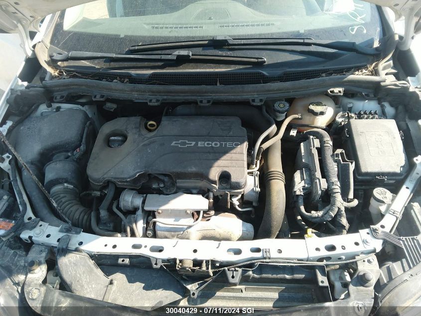 2017 Chevrolet Cruze Lt VIN: 3G1BD5SM9HS529972 Lot: 30040429