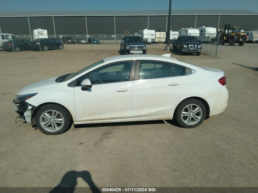 2017 Chevrolet Cruze Lt VIN: 3G1BD5SM9HS529972 Lot: 30040429