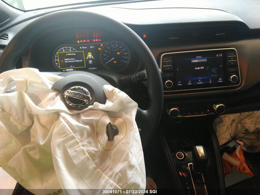 2020 Nissan Kicks Sv VIN: 3N1CP5CV3LL487136 Lot: 30041071