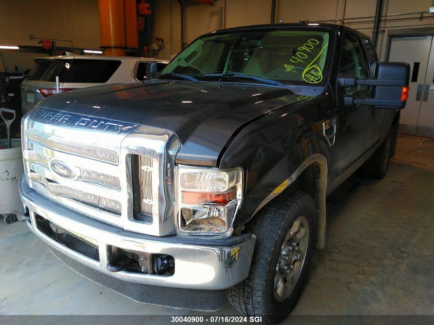 2008 Ford F250 Super Duty VIN: 1FTSX21528EE60091 Lot: 30040900