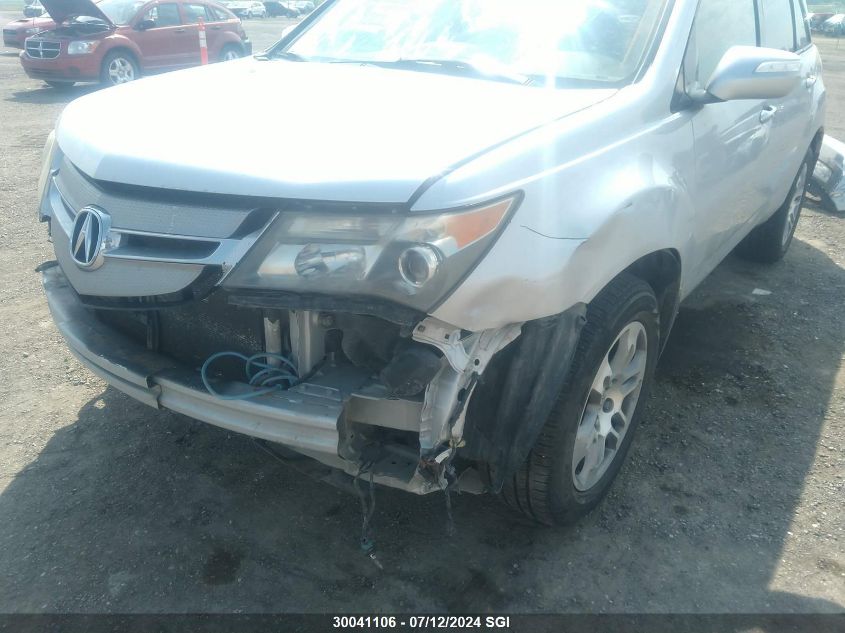 2008 Acura Mdx Technology VIN: 2HNYD28658H006311 Lot: 30041106