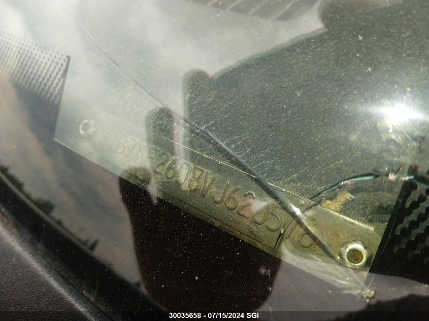 1997 Dodge Ram 2500 VIN: 1B7KF26D8VJ620576 Lot: 30035658