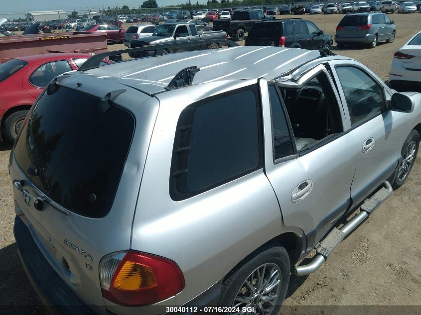 2002 Hyundai Santa Fe Gls/Lx VIN: KM8SC73D22U235613 Lot: 30040112