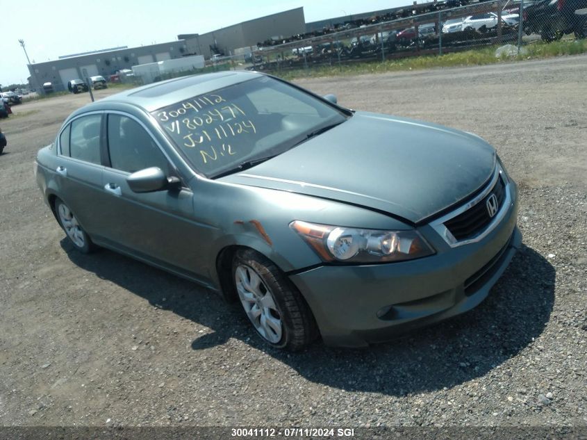 2009 Honda Accord Exl VIN: 1HGCP36849A802471 Lot: 30041112