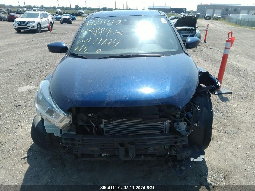 2020 Nissan Kicks Sv VIN: 3N1CP5CV3LL488402 Lot: 30041117