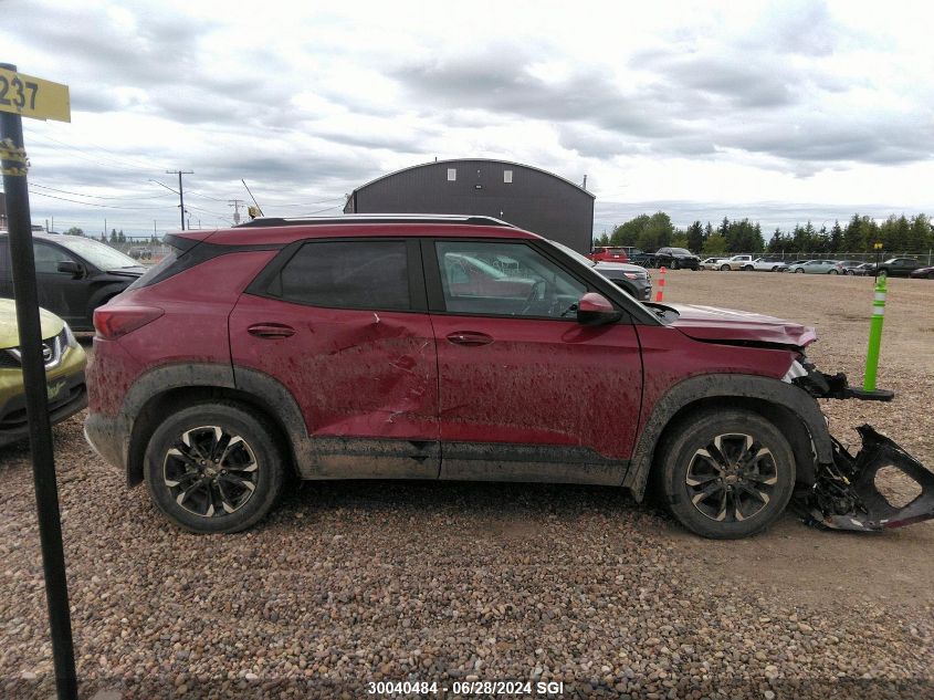 2021 Chevrolet Trailblazer Lt VIN: KL79MRSL8MB144247 Lot: 30040484