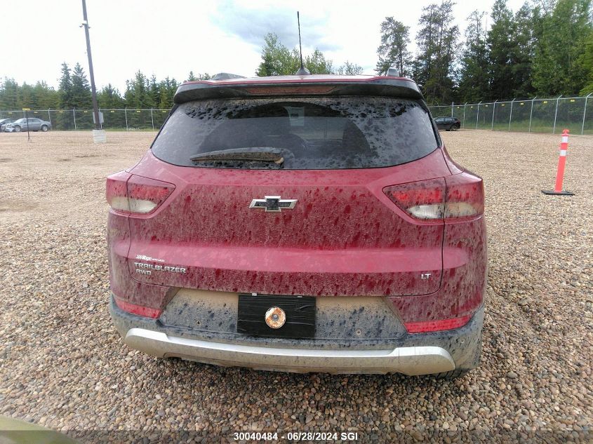 2021 Chevrolet Trailblazer Lt VIN: KL79MRSL8MB144247 Lot: 30040484