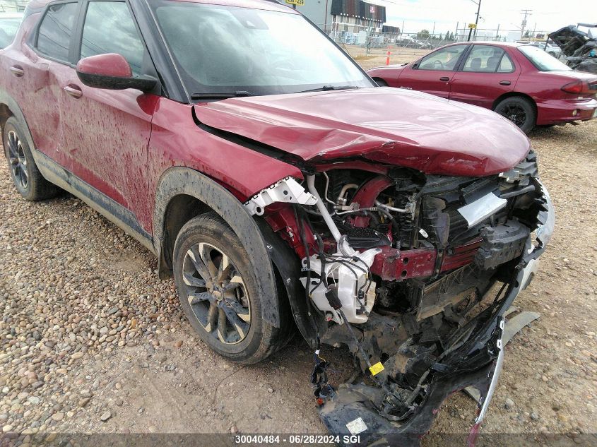 2021 Chevrolet Trailblazer Lt VIN: KL79MRSL8MB144247 Lot: 30040484