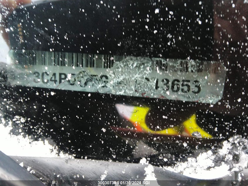 2016 Dodge Journey R/T VIN: 3C4PDDFG3GT243653 Lot: 30030738