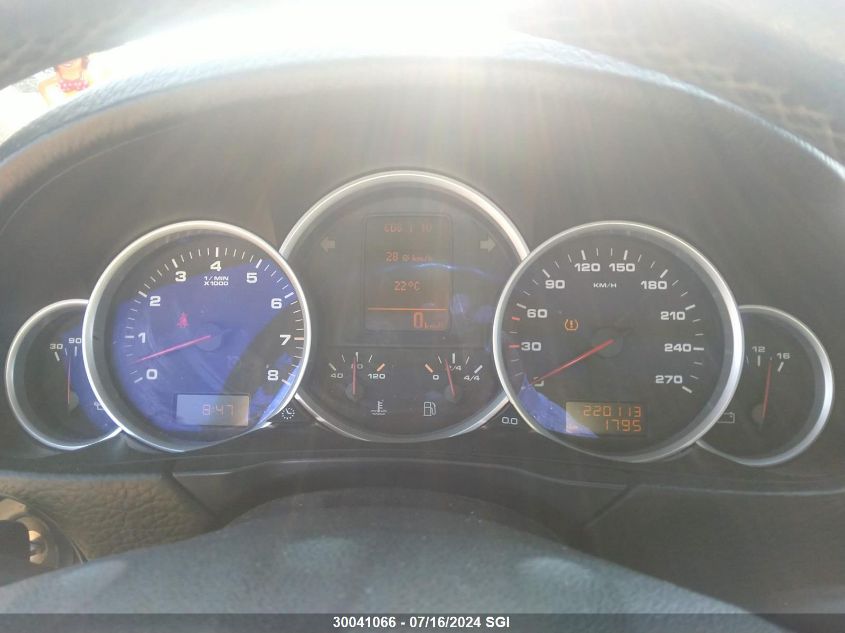 2008 Porsche Cayenne S VIN: WP1AB29P58LA33093 Lot: 30041066