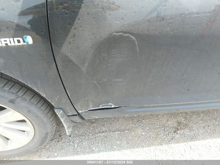 2009 Toyota Highlander Hybrid VIN: JTEEW41A192031161 Lot: 30041187