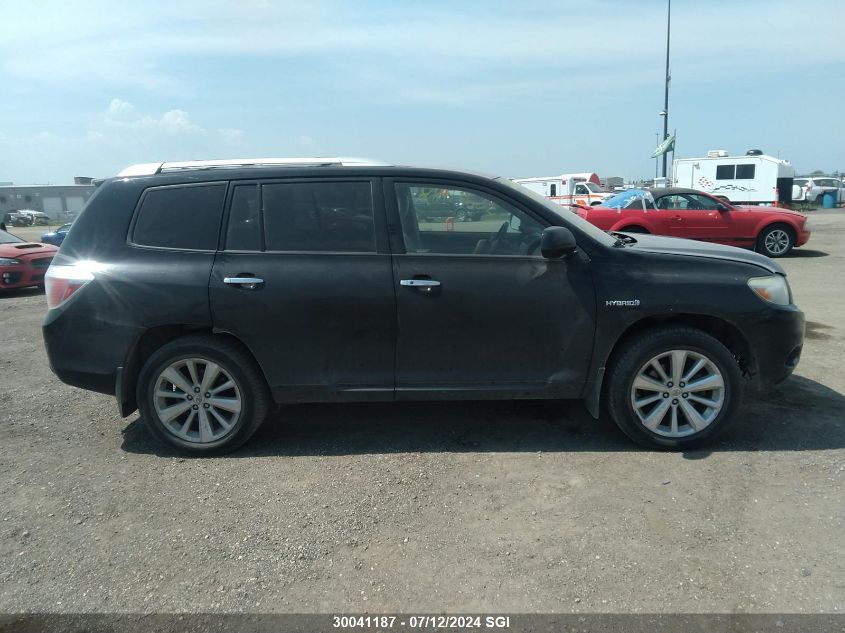 2009 Toyota Highlander Hybrid VIN: JTEEW41A192031161 Lot: 30041187