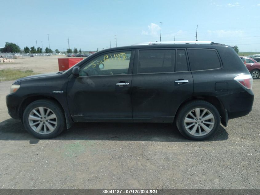 2009 Toyota Highlander Hybrid VIN: JTEEW41A192031161 Lot: 30041187