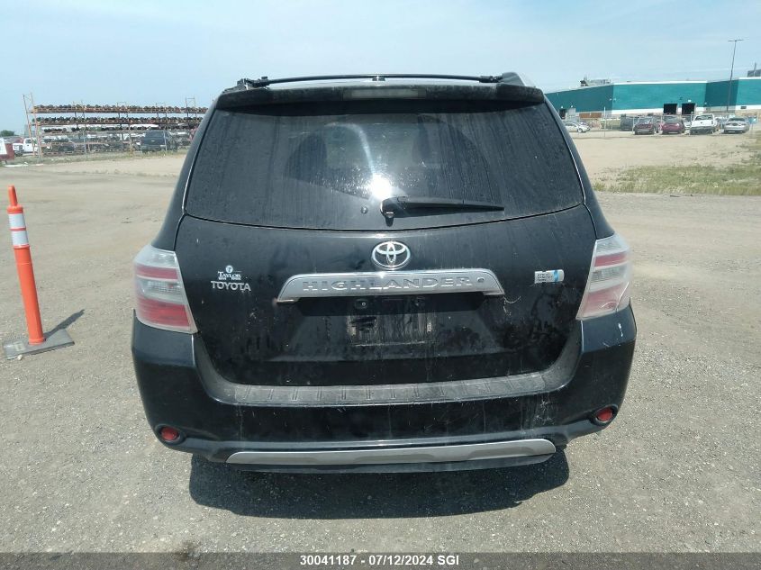 2009 Toyota Highlander Hybrid VIN: JTEEW41A192031161 Lot: 30041187