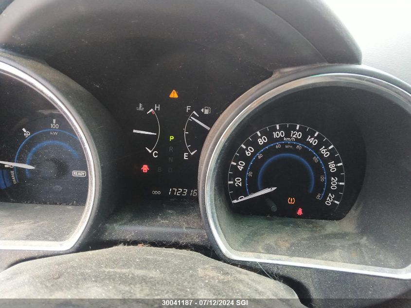 2009 Toyota Highlander Hybrid VIN: JTEEW41A192031161 Lot: 30041187