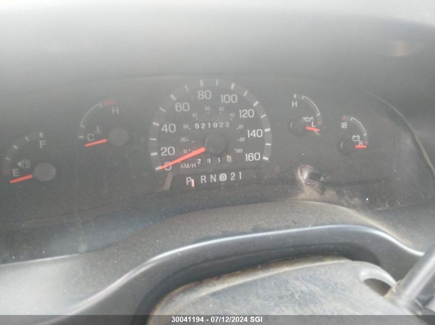 1999 Ford Econoline E250 Van VIN: 1FTNE24L1XHA12290 Lot: 30041194