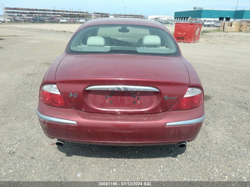 2000 Jaguar S-Type VIN: SAJFA01C7YFL46234 Lot: 30041196