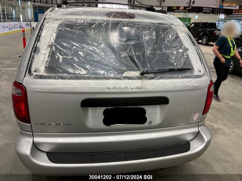 2005 Dodge Caravan Se VIN: 1D8GP25R45B307102 Lot: 30041202