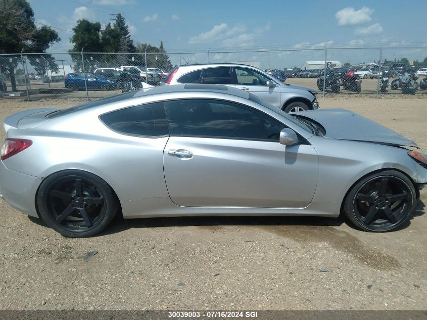 2010 Hyundai Genesis Coupe 3.8L VIN: KMHHU6KH3AU006264 Lot: 30039003