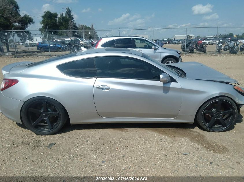 2010 Hyundai Genesis Coupe 3.8L VIN: KMHHU6KH3AU006264 Lot: 30039003