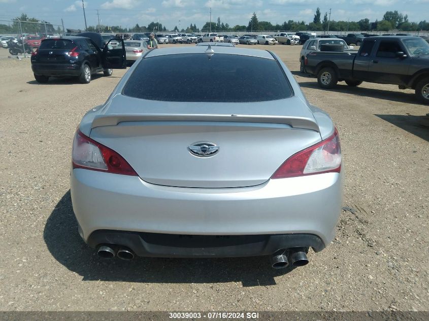 2010 Hyundai Genesis Coupe 3.8L VIN: KMHHU6KH3AU006264 Lot: 30039003