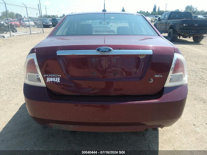 2007 Ford Fusion Sel VIN: 3FAHP08ZX7R175180 Lot: 30040444