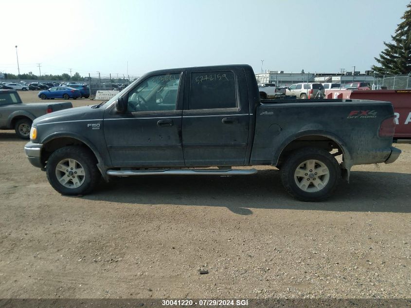 2002 Ford F150 Supercrew VIN: 1FTRW08L22KE23061 Lot: 30041220