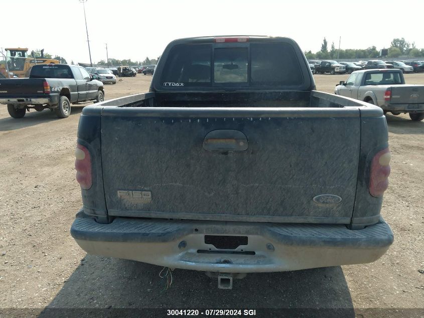 2002 Ford F150 Supercrew VIN: 1FTRW08L22KE23061 Lot: 30041220