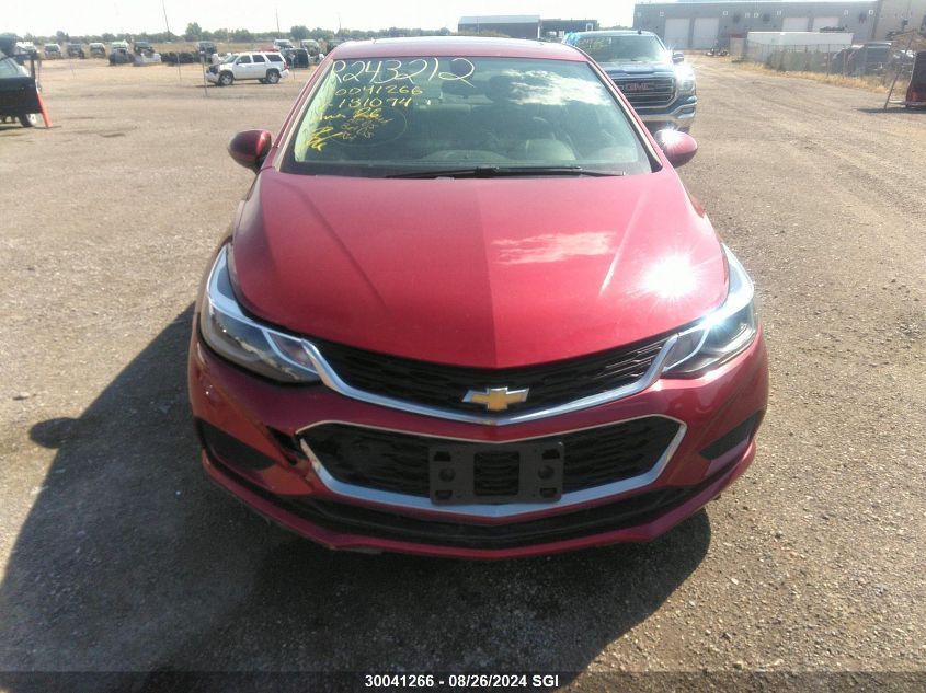 2018 Chevrolet Cruze Lt VIN: 1G1BE5SM4J7181094 Lot: 30041266