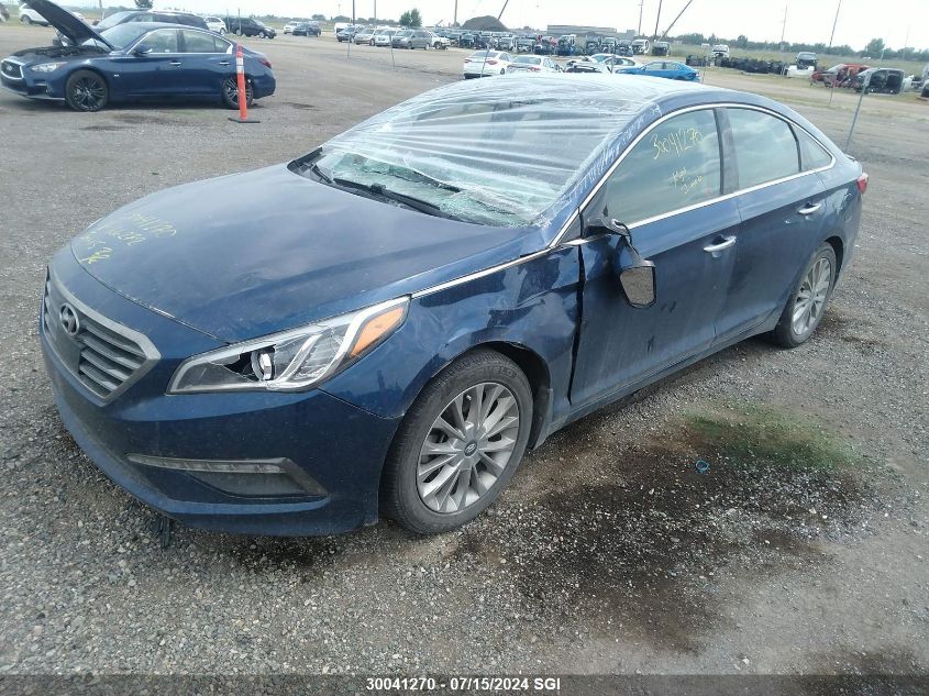 2015 Hyundai Sonata Sport/Limited VIN: 5NPE34AF1FH166272 Lot: 30041270