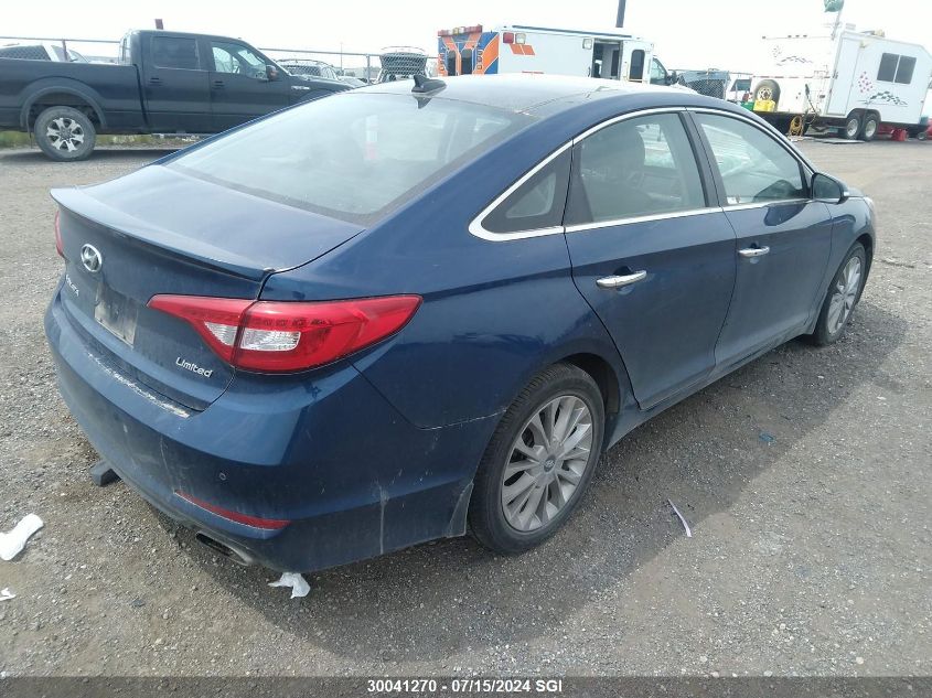 2015 Hyundai Sonata Sport/Limited VIN: 5NPE34AF1FH166272 Lot: 30041270