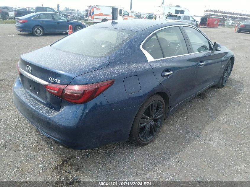 2019 Infiniti Q50 Luxe/Sport/Signature Edit VIN: JN1EV7AR3KM559182 Lot: 30041271