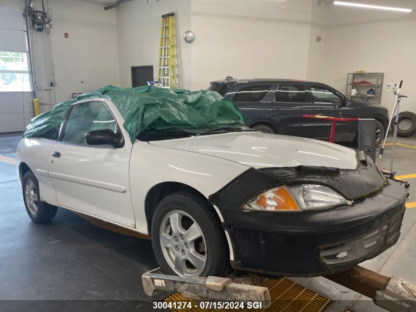 2002 Chevrolet Cavalier VIN: 1G1JC124427391819 Lot: 30041274