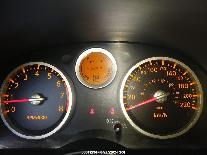 2009 Nissan Sentra Se-R VIN: 3N1BB61E89L635180 Lot: 30041234