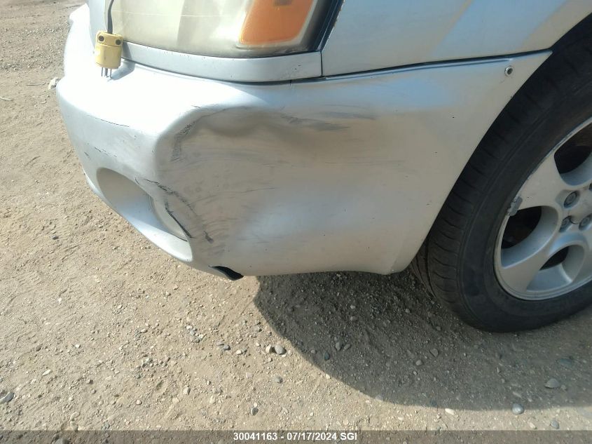 2004 Subaru Forester 2.5Xs VIN: JF1SG65644G733966 Lot: 30041163