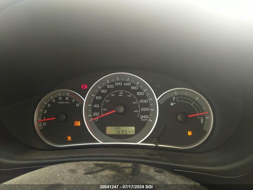 2009 Subaru Impreza 2.5I VIN: JF1GH61639G817986 Lot: 30041247